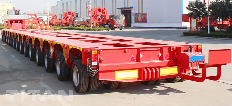 Multi Axle Nicolar Modular Trailer for Sale in Kazakhstan