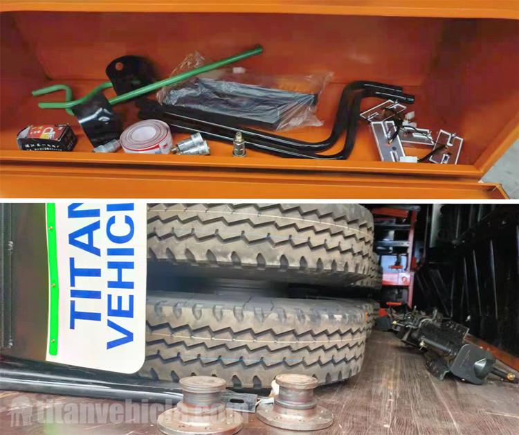 Tri Axle Flat Deck Trailer for Sale in Mali - TITAN Vehicle
